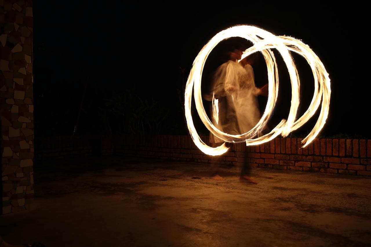 Fire Spinning image